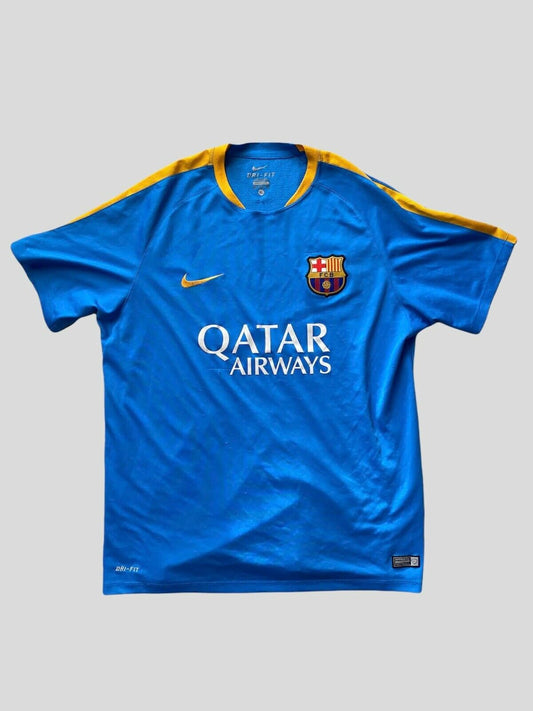 Barcelona Training Shirt 2015 2016 Jersey Nike Trikot Camiseta Mailot Men XL