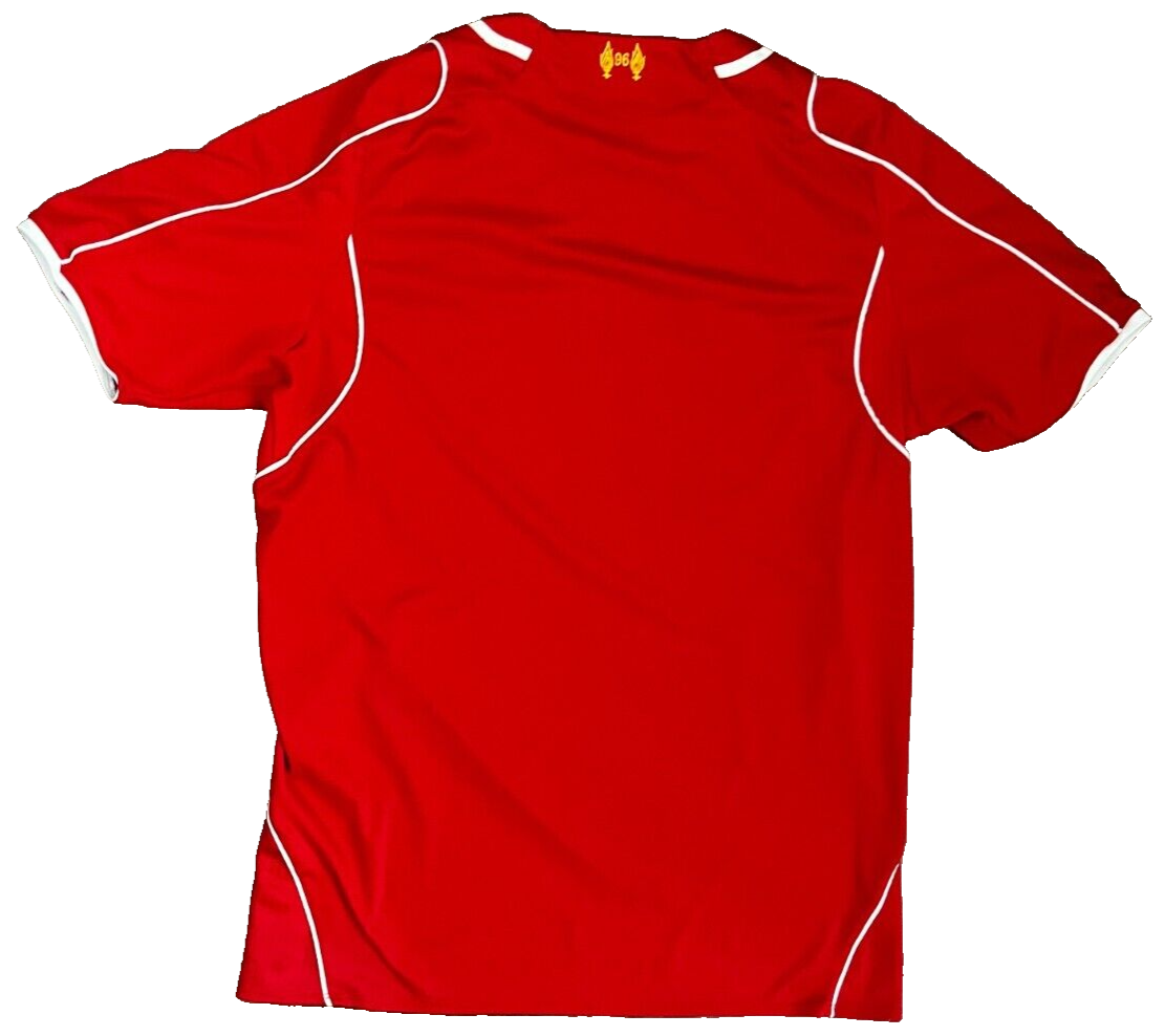 Liverpool 2014 2015 Home Shirt Jersey Warrior Camiseta Trikot Mailot Size Men M