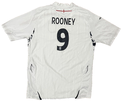 Wayne Rooney England 2008 Home Shirt Jersey Umbro Camiseta Trikot Mailot YXL