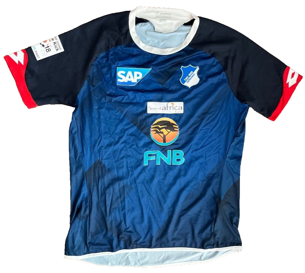 Hoffeinheim Player Issue Jersey 2018 Shirt Lotto Football Soccer Size Men XXL