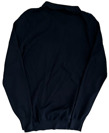 Loro Piana Sweatshirt Sweater Pullover 1/4 Zip Size Men L CHECK MEASUREMENTS