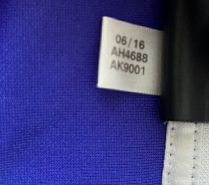 New Zealand Rugby 2016 2017 Shirt Jersey Adidas Camiseta Trikot Mailot Men L