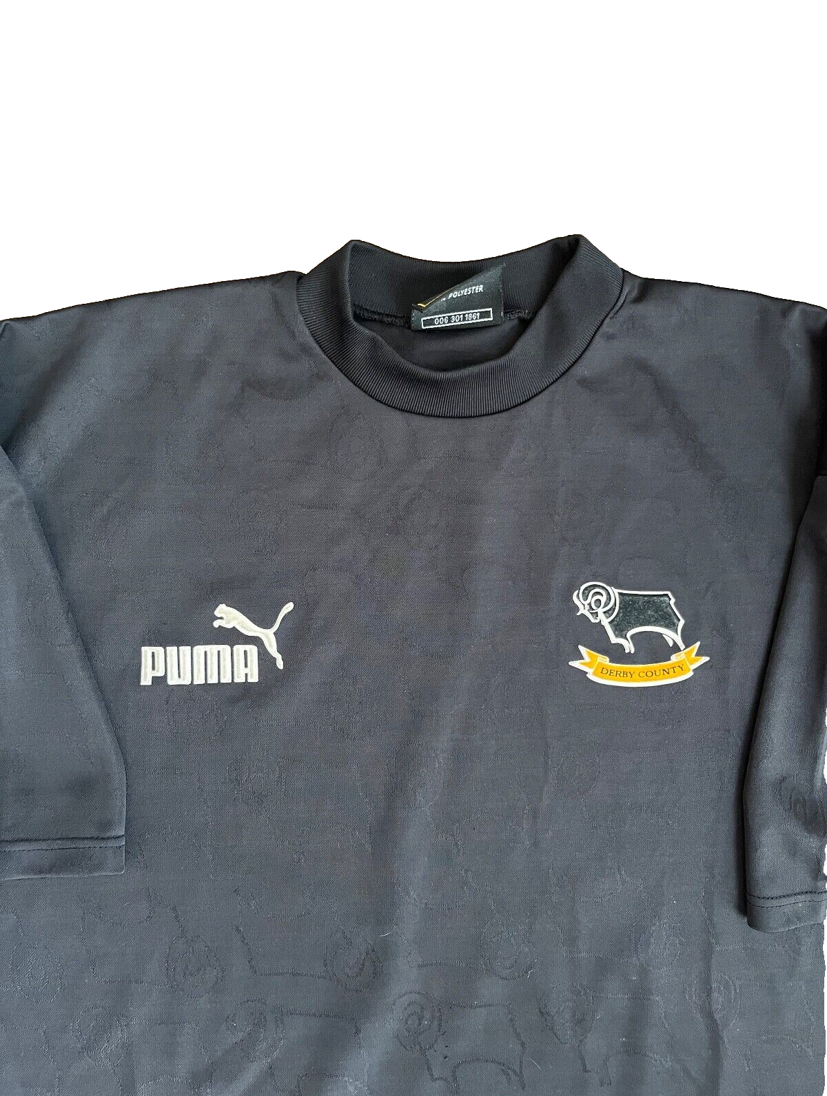 Vintage Derby County Jersey Training Shirt Puma Football Soccer Size Men L