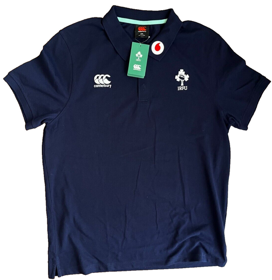 BNWT IRFU Ireland Rugby Jersey 2023 Polo Shirt Canterbury Size Men 2XL