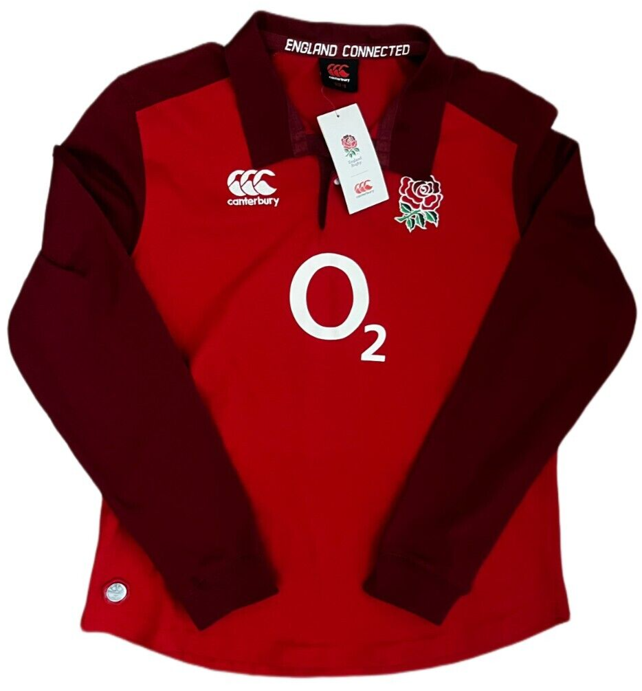 BNWT England Rugby Shirt Jersey Canterbury Camiseta Trikot Size Men 18