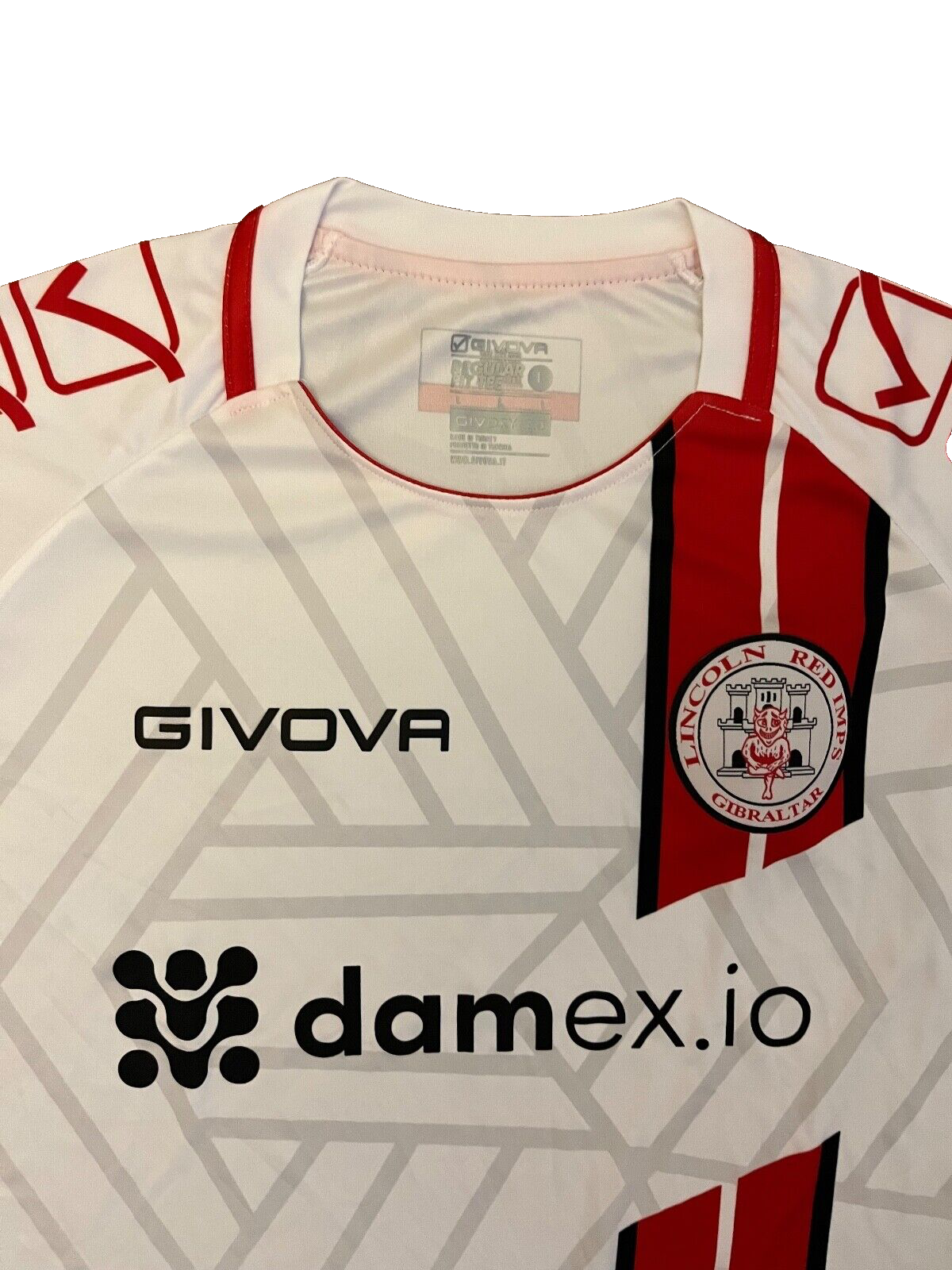 RARE Lincoln Red Imps Jersey 2022 2024 Away Shirt Givova Football Size Men L