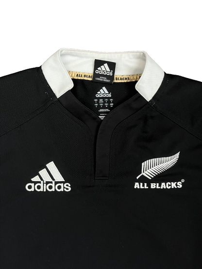 New Zealand 2019 2020 All Blacks Rugby Home Shirt Jersey Adidas Camiseta Size S