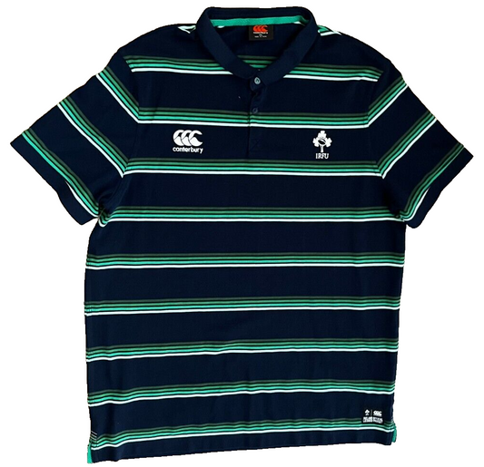 Ireland Rugby IRFU Jersey Training Shirt Canterbury Presentation Size Men XL