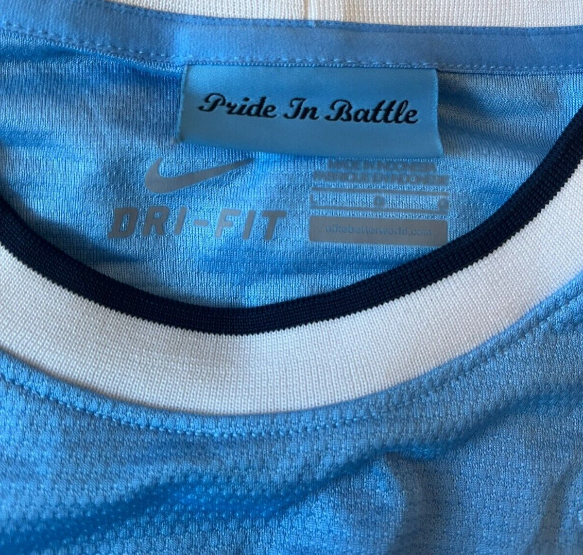 Manchester City Jersey 2013 2014 Home League Cup Shirt Nike Football Size Men L