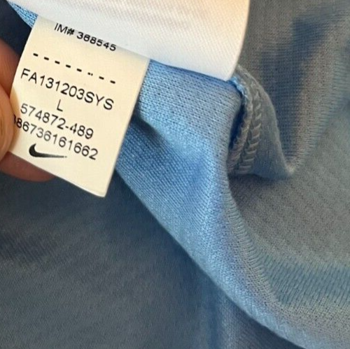 Manchester City Jersey 2013 2014 Home League Cup Shirt Nike Football Size Men L