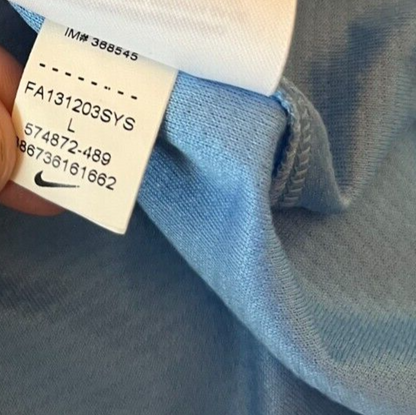 Manchester City Jersey 2013 2014 Home League Cup Shirt Nike Football Size Men L