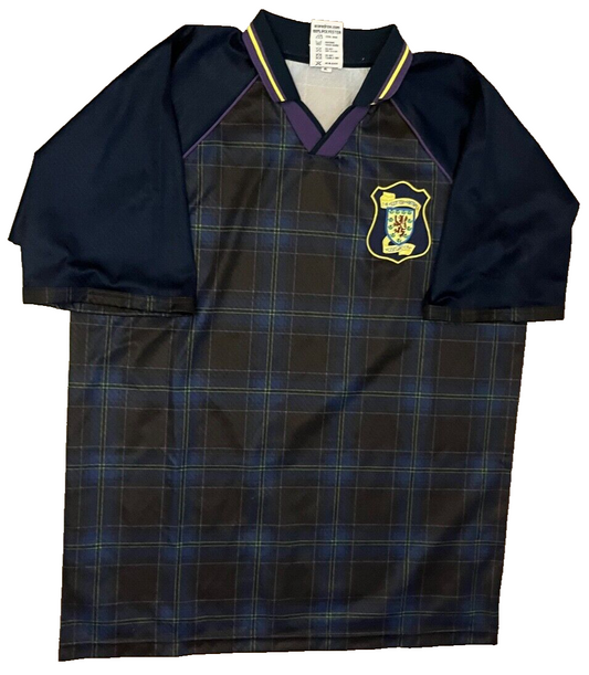 Scotland Jersey 1996 Euro Home Shirt ScoreDraw Football Size Men XL