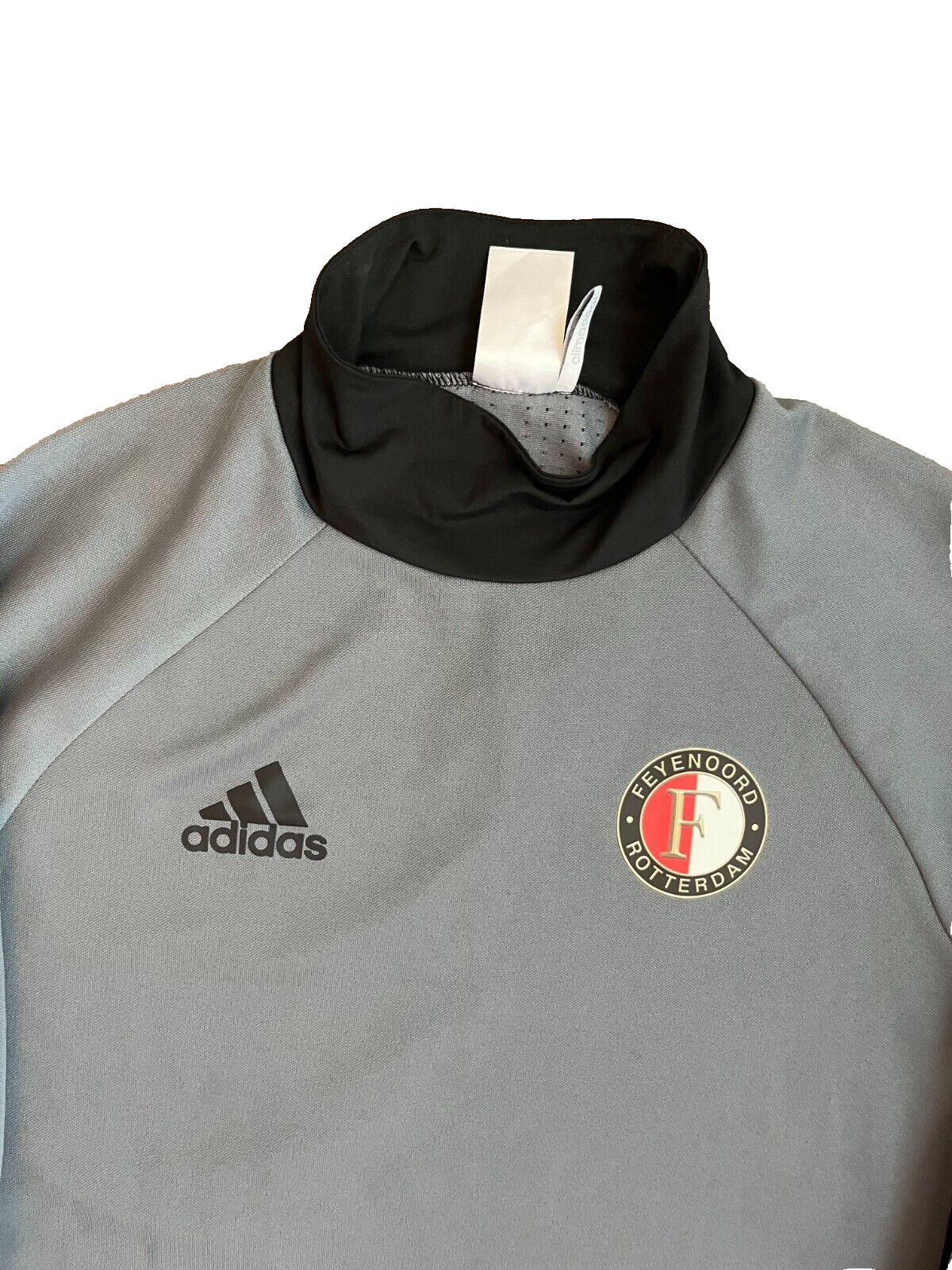 Feyenoord Sweat Football Training Pullover Drill Top Adidas Size Men M