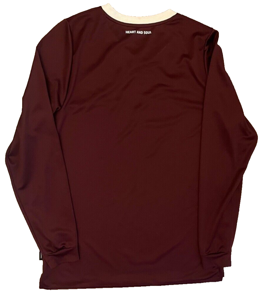 Heart Of Midlothian Jersey 2019 2020 Home Shirt Umbro Long Sleeves Men Size L