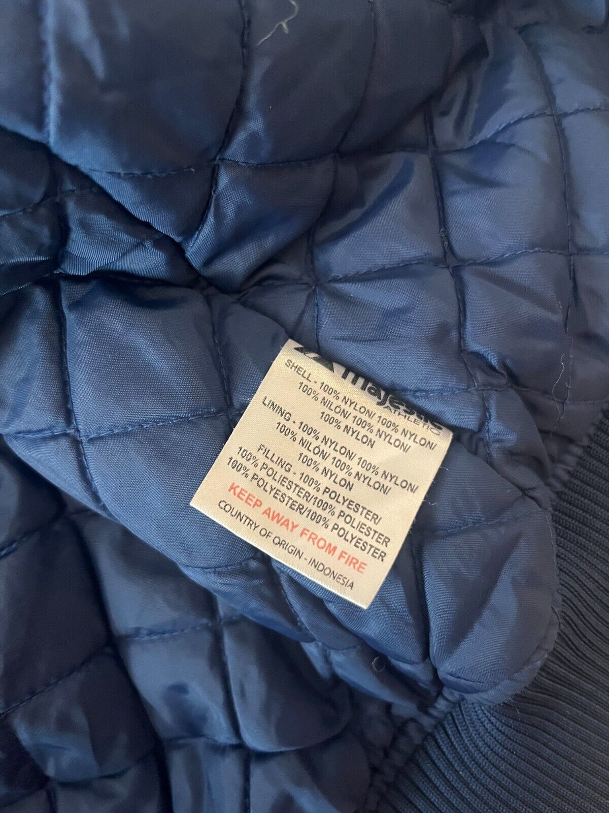 Houston Astros MLB Baseball Presentation Bomber Jacket Majestic Size S