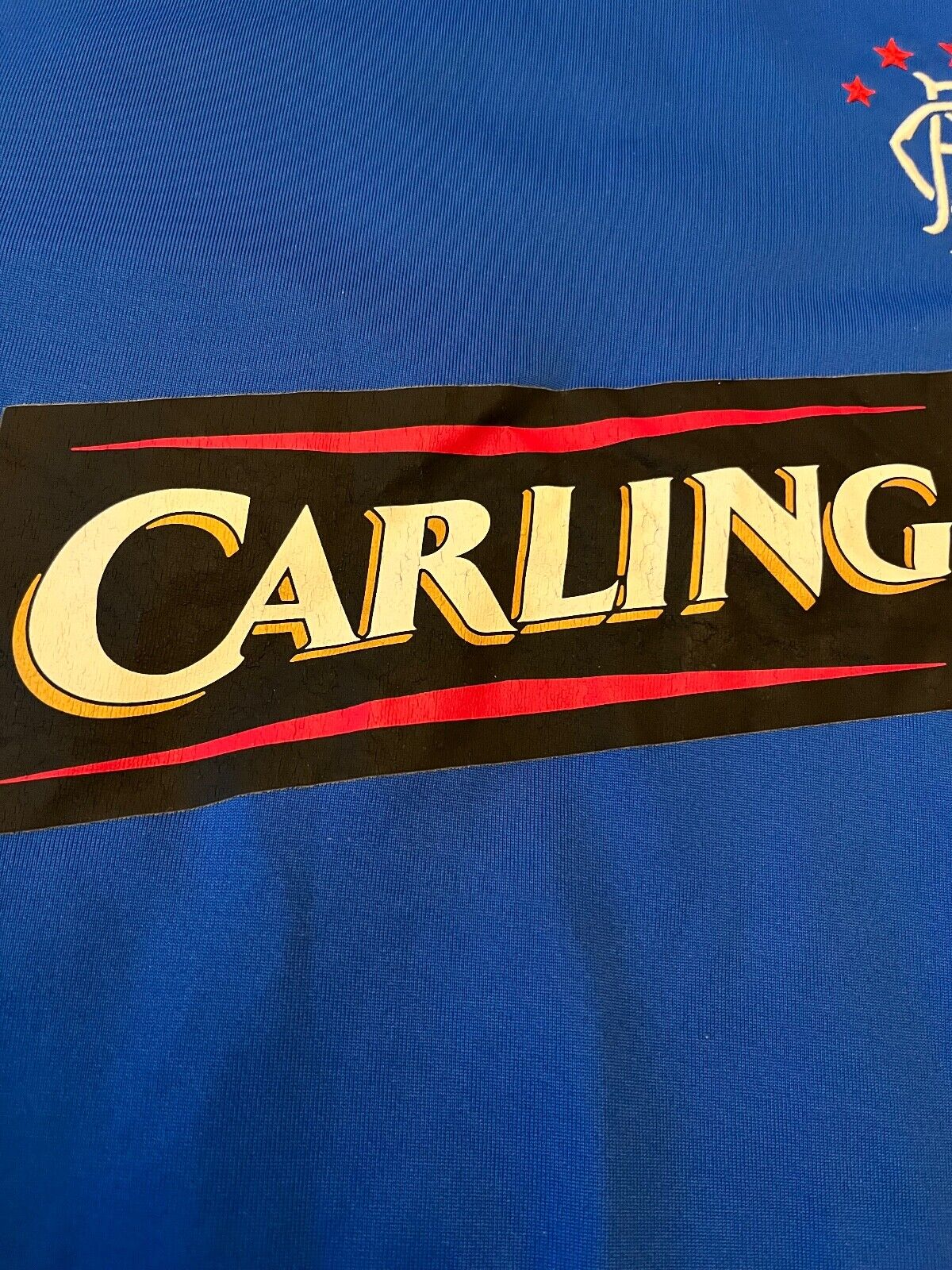 Glasgow Rangers Jersey 2006 2007 Home Shirt Umbro Football Soccer Size Men L