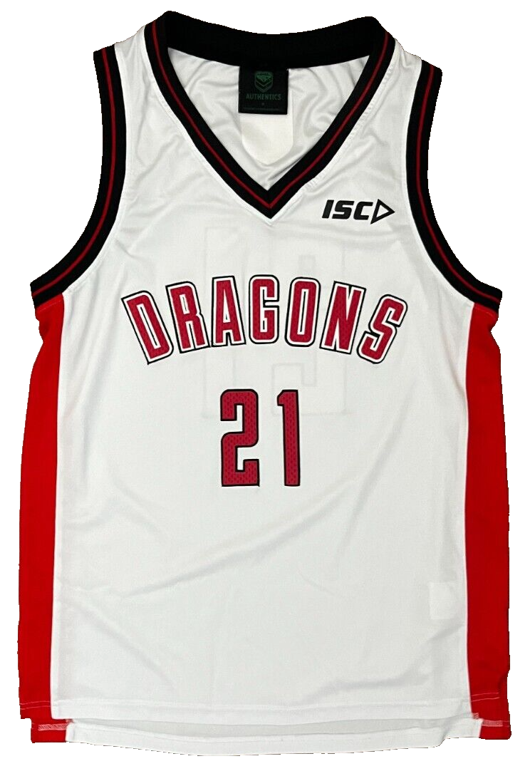 St George Illawarra Dragons 2004 NRL Shirt Jersey Camiseta ISC Trikot Mailot