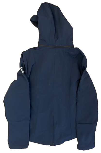 Asmar Equestrian Jacket Performance Riding Detachable Hood Blue Women Size 2XL