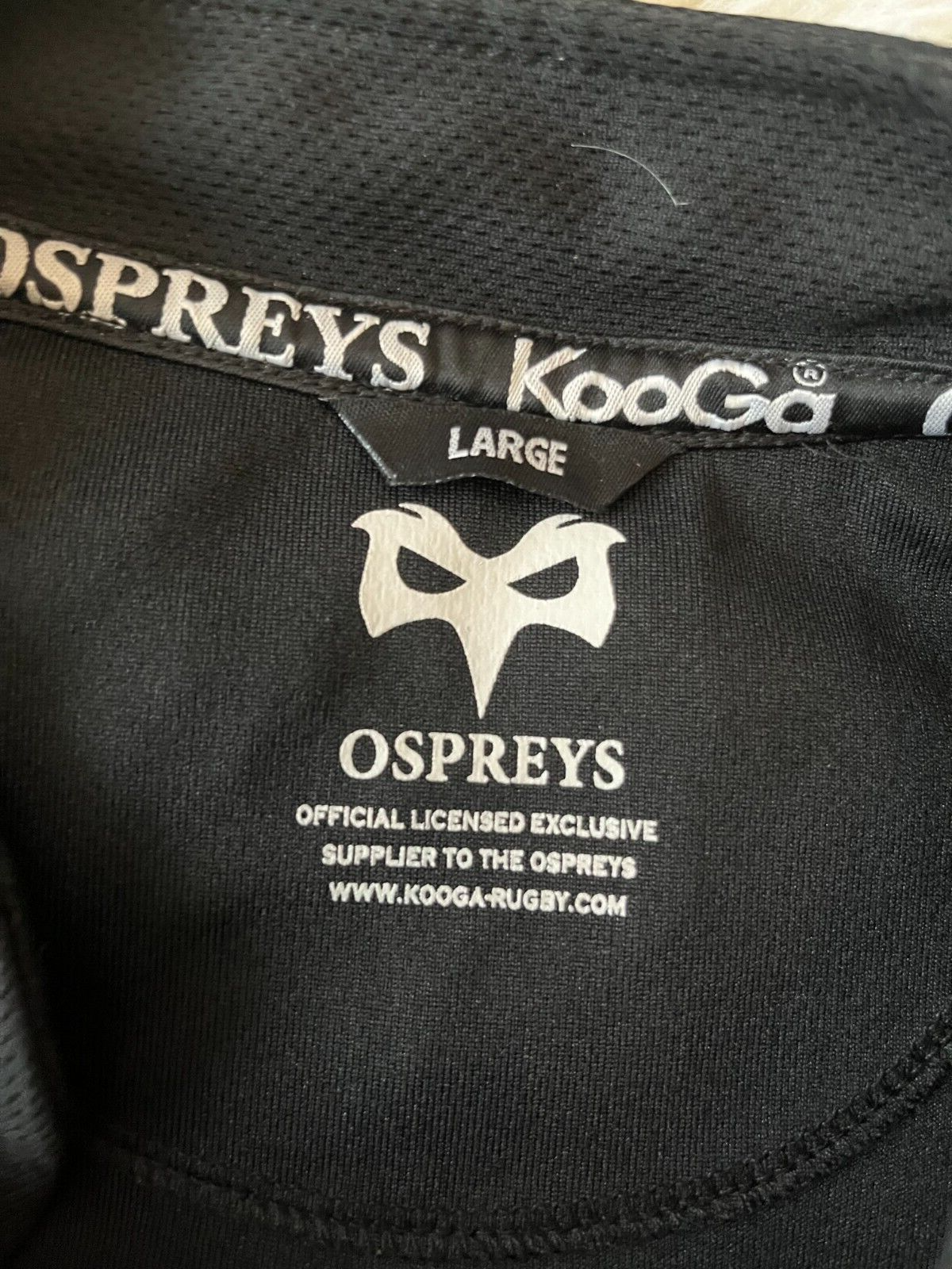 Ospreys Rugby 2007 2008 Home Shirt Jersey KooGa Size Men L
