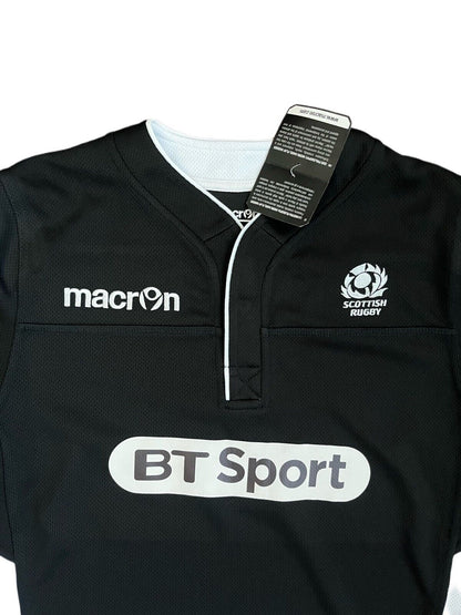 BNWT Scotland Rugby Shirt Jersey Macron Camiseta Trikot Mailot Size Men M