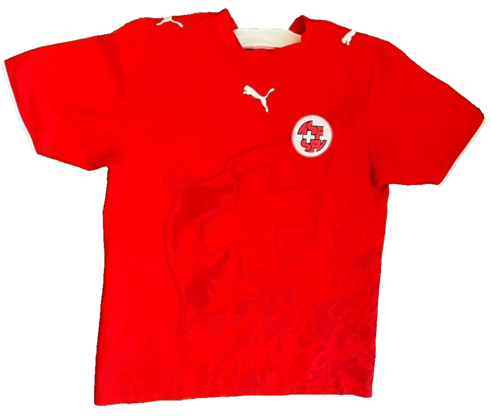 Switzerland Jersey 2006 2007 2008 Home Shirt Football Puma Size Men M