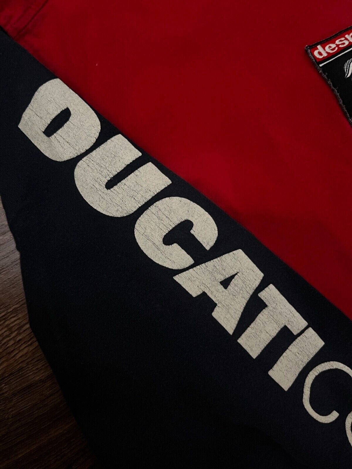 Ducati Corse Moto Long Sleeve Shirt Sweatshirt Sudadera Fila Pullover Size Men M