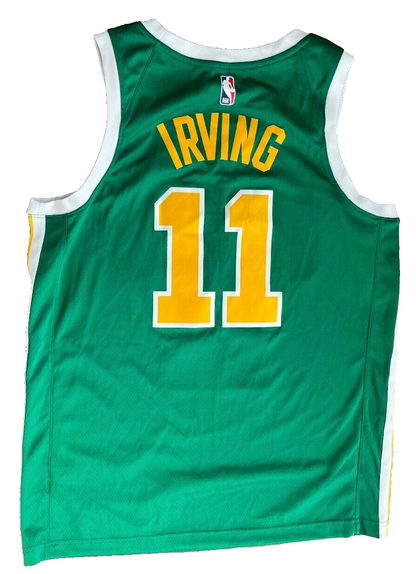 Kyrie Irving NBA Jersey 2018 Boston Celtics Earned Shirt Nike Swingman Men 48 L
