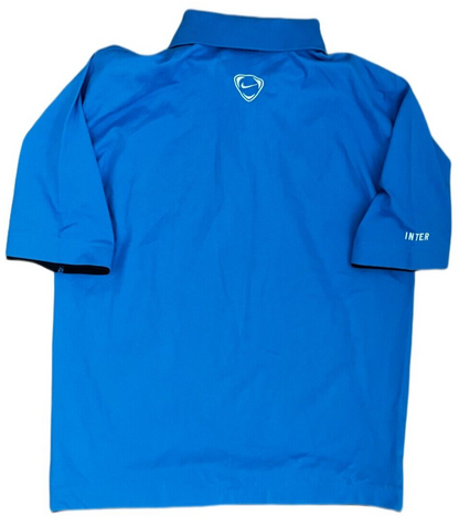 Vintage Inter Milan Training Polo Shirt Jersey Nike Camiseta Trikot Mailot Men L