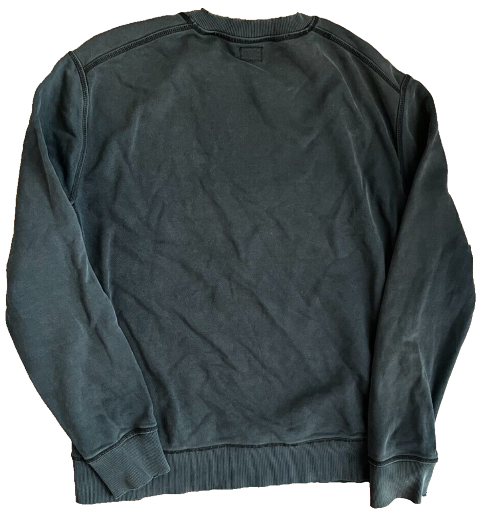 C.P Company Sweater Pullover 100% Cotton Sweatshirt Washed Gray Size Men XXL