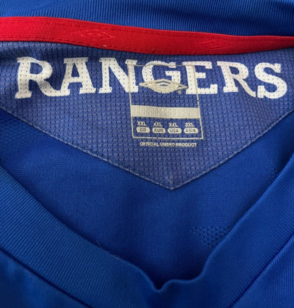 Glasgow Rangers 2006 2007 Home Shirt Jersey Umbro Camiseta Trikot Mailot 2XL