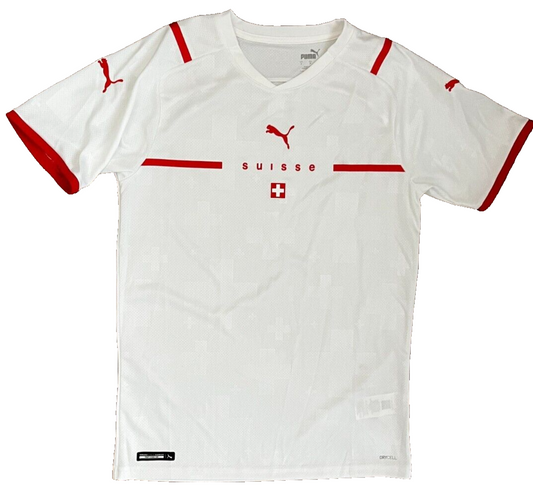 Switzerland 2021 2022 Euro Away Shirt Jersey Puma Camiseta Trikot Mailot Size S