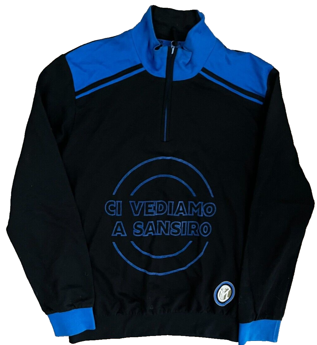 Inter Milan Football Training Presentation Jacket Sudadera Size Men L