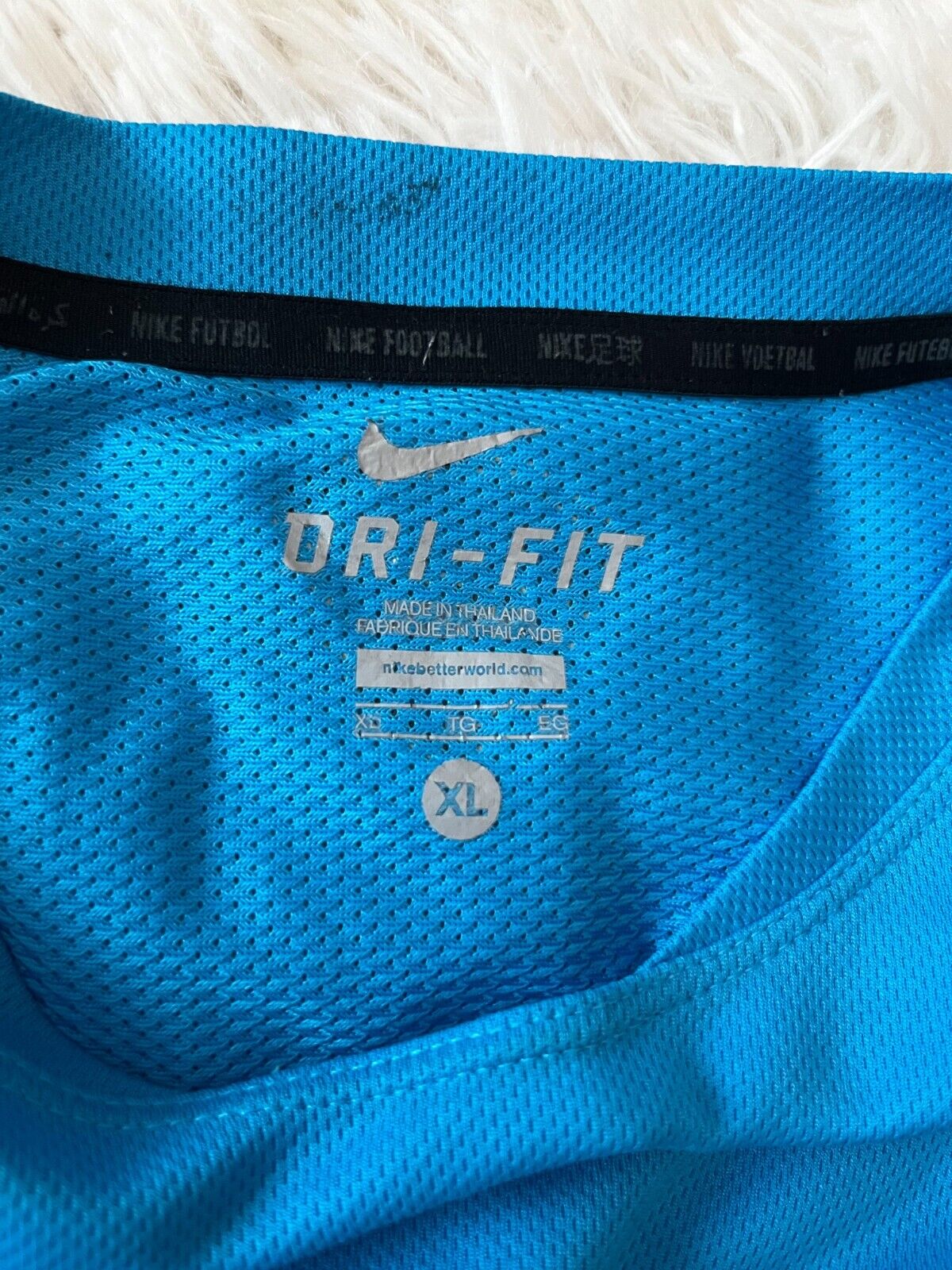 Manchester City 2014 2015 Training Shirt Jersey Nike Size Men XL