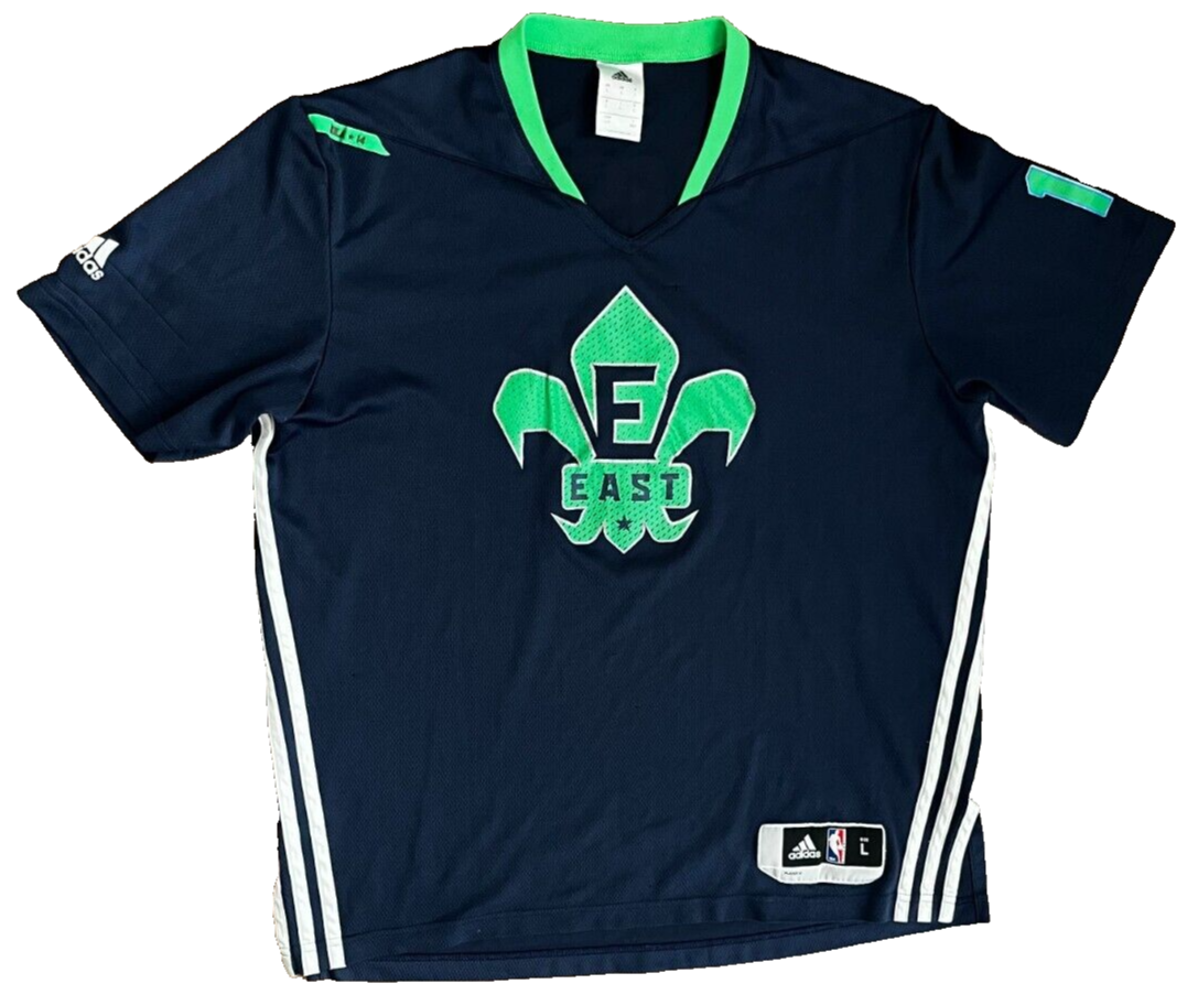 Derrick Rose Jersey 2014 East All Stars Shirt Adidas Basketball Size Men L