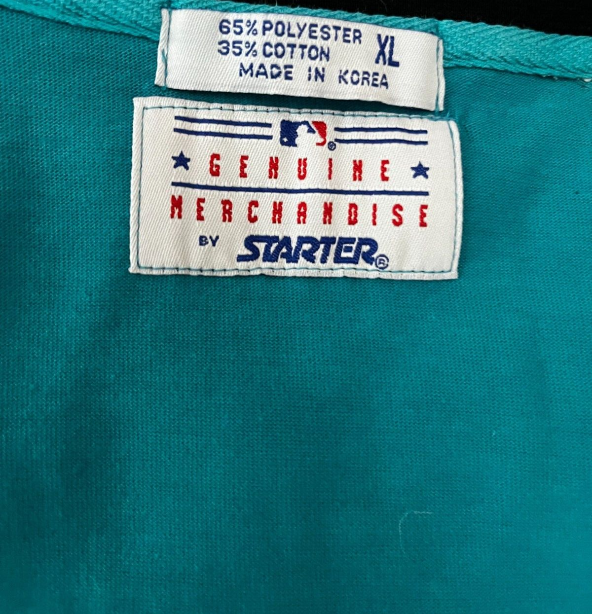 Vintage Florida Marlins MLB Shirt Jersey Starter Camiseta Trikot Mailot Men XL