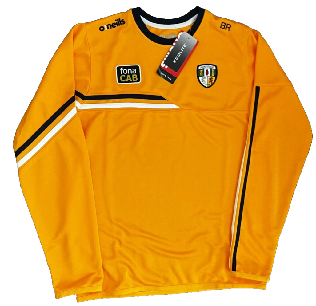 BNWT Antrim Aontroim GAA Gealic Football Shirt Jersey Trikot O'Neills Size Men M