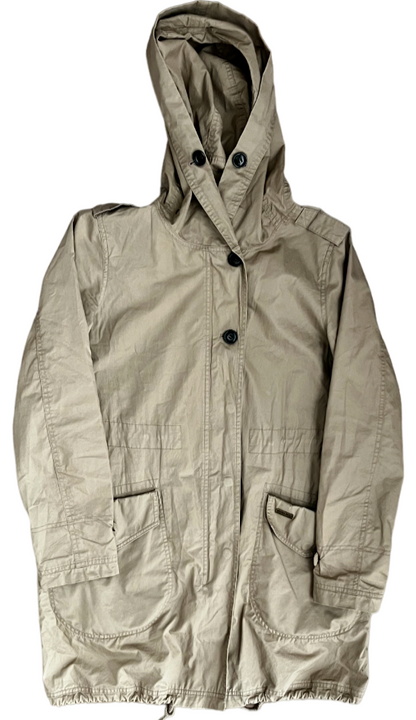 Woolrich Cotton Hooded Jacket Size Women XS