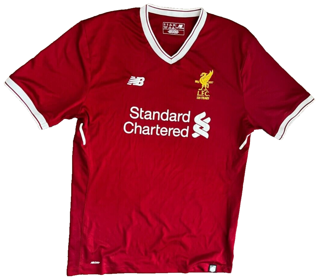 Liverpool Jersey 2017 2018 Home Shirt New Balance Football Camiseta Size Men XL