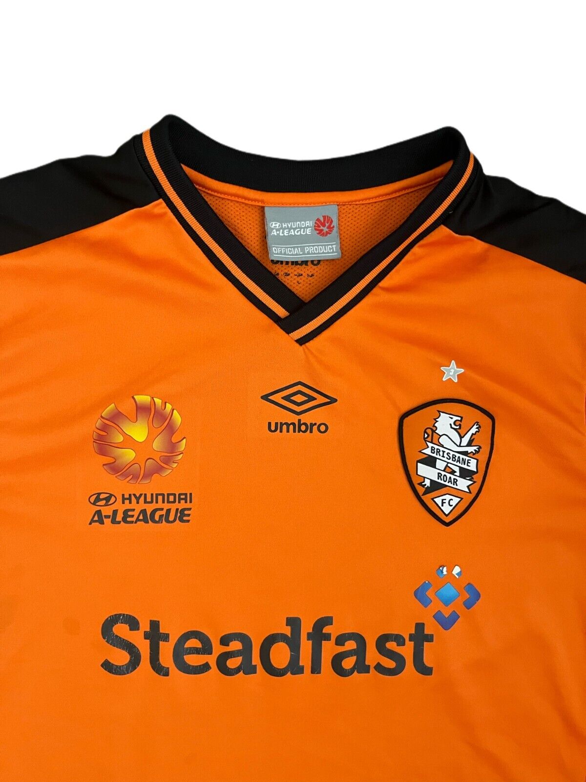 Brisbane Roar 2015 2016 Home Shirt Jersey Umbro Camiseta Trikot Mailot Size M