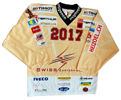 SIGNED Swiss Eastern Selects Jersey All Stars 2017 Shirt Ochsner Hockey Size L