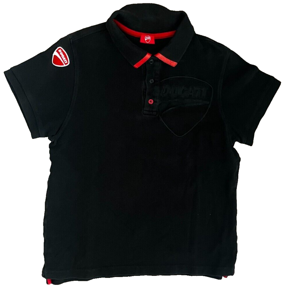 Ducati Course Moto GP Racing Polo Shirt Jersey Camiseta Trikot Mailot Men Size M
