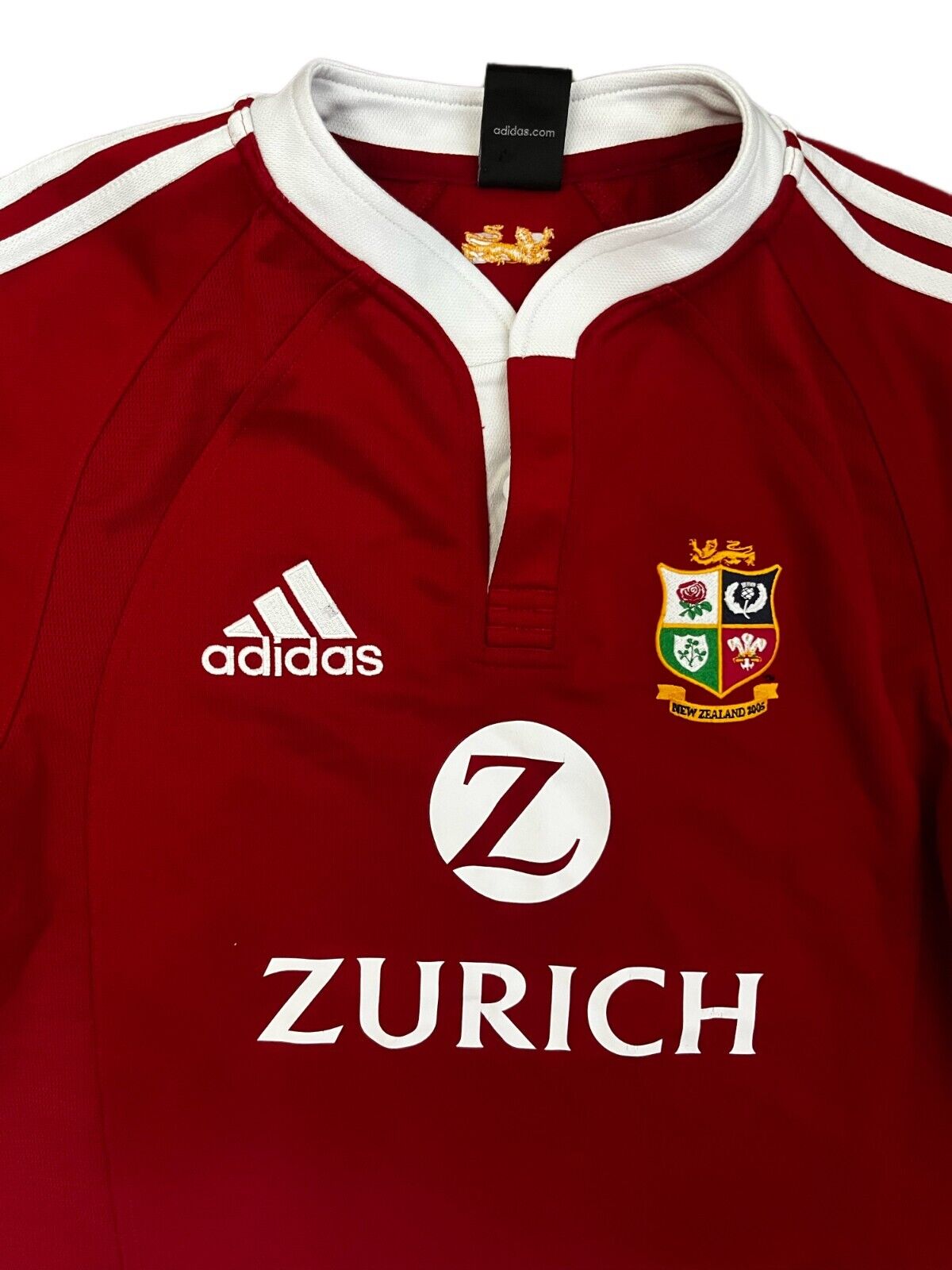 British Irish Lions Rugby 2005 Shirt Jersey Adidas Camiseta Trikot Size Men S