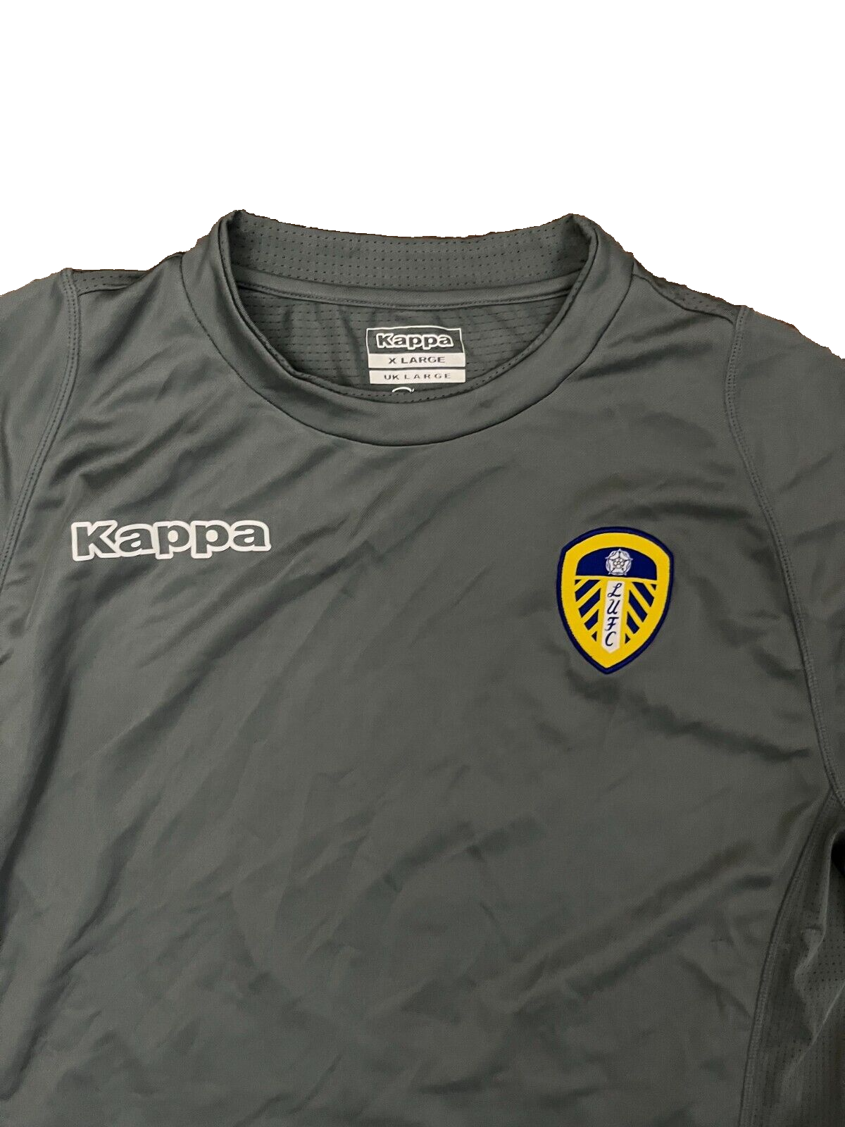 Leeds United Player Issue Training Shirt Jersey Kappa Camiseta Trikot Mailot XL