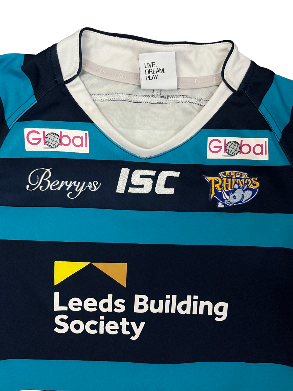 Leeds Rhinos 2015 Rugby Shirt Jersey ISC Camiseta Trikot Mailot Size Men S