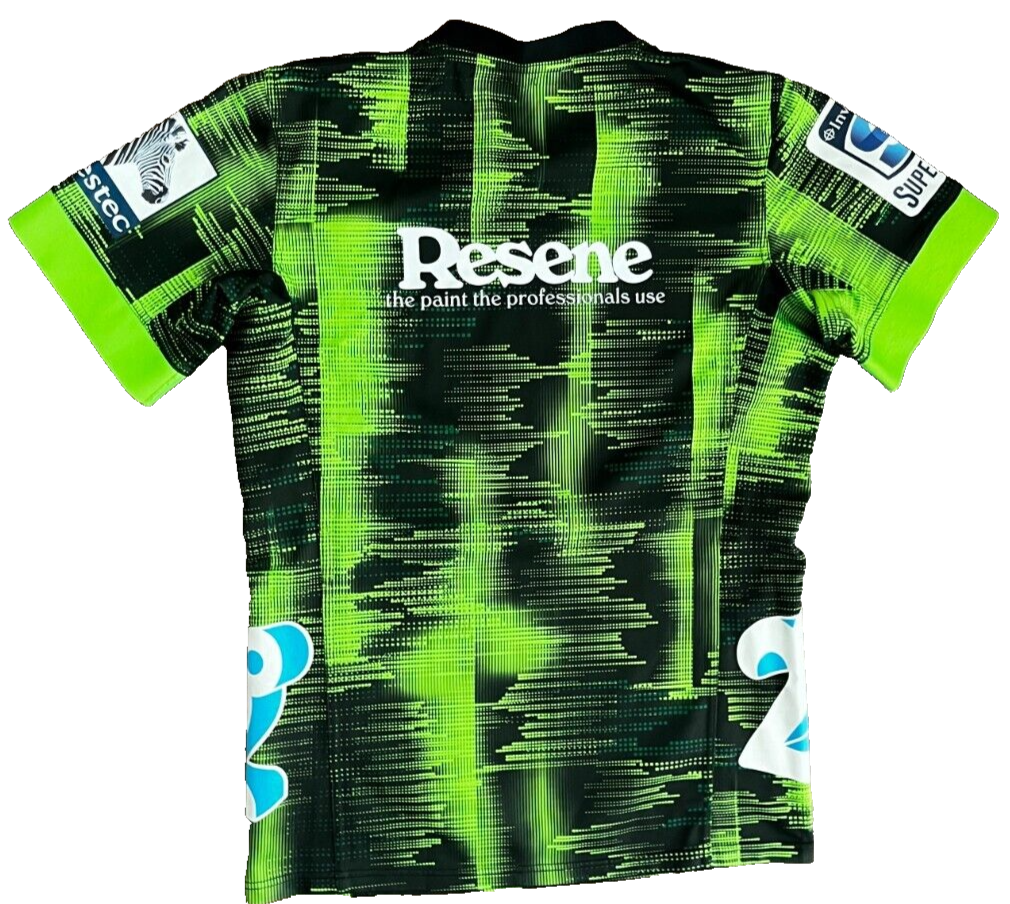 New Zealand Hurricanes Rugby Training Shirt Jersey 2020 Adidas Size Men 10