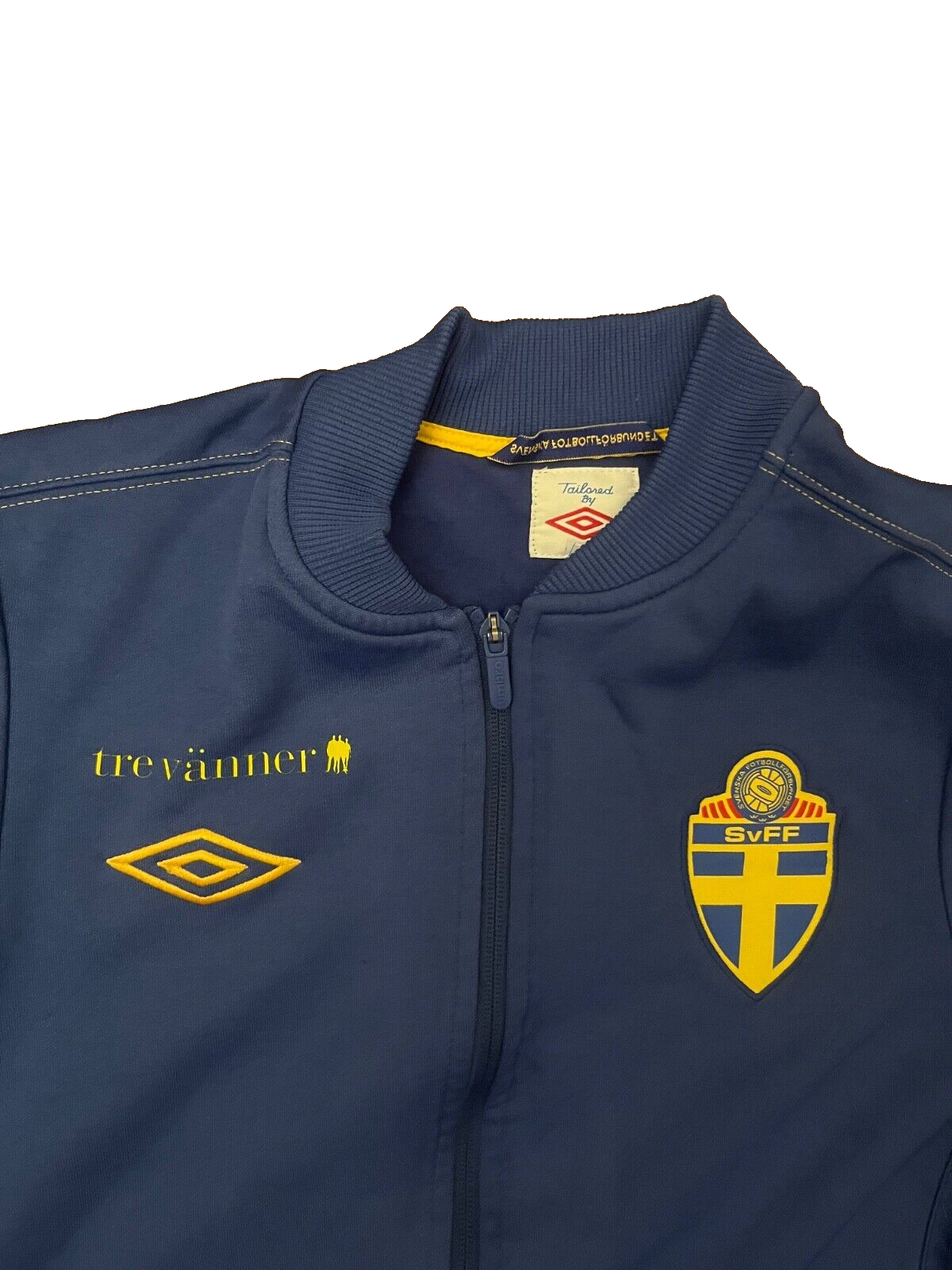 Sweden Football Training Track Jacket Umbro Men Size S