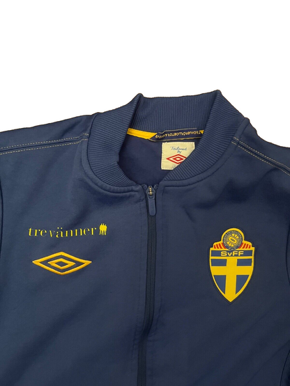 Sweden Football Training Track Jacket Umbro Men Size S