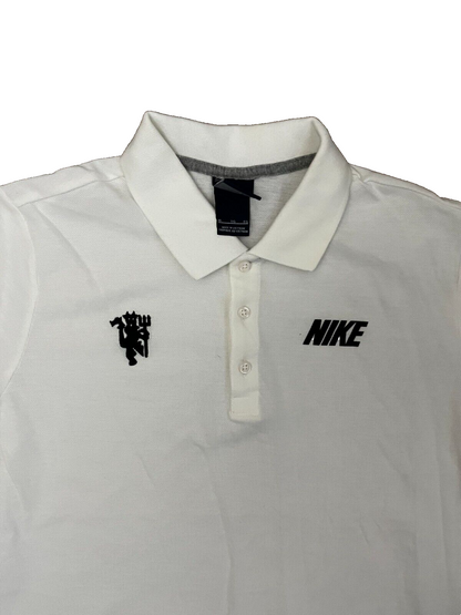 Manchester United Polo Training Shirt Jersey Nike Camiseta Trikot Mailot Size XL