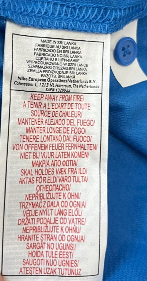 Vintage Inter Milan Training Polo Shirt Jersey Nike Camiseta Trikot Mailot Men L