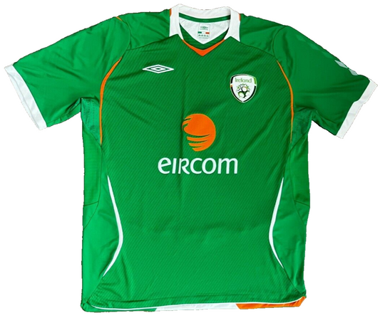 Ireland Football 2008 - 2010 Home Shirt Jersey Umbro Camiseta Trikot Mailot XL
